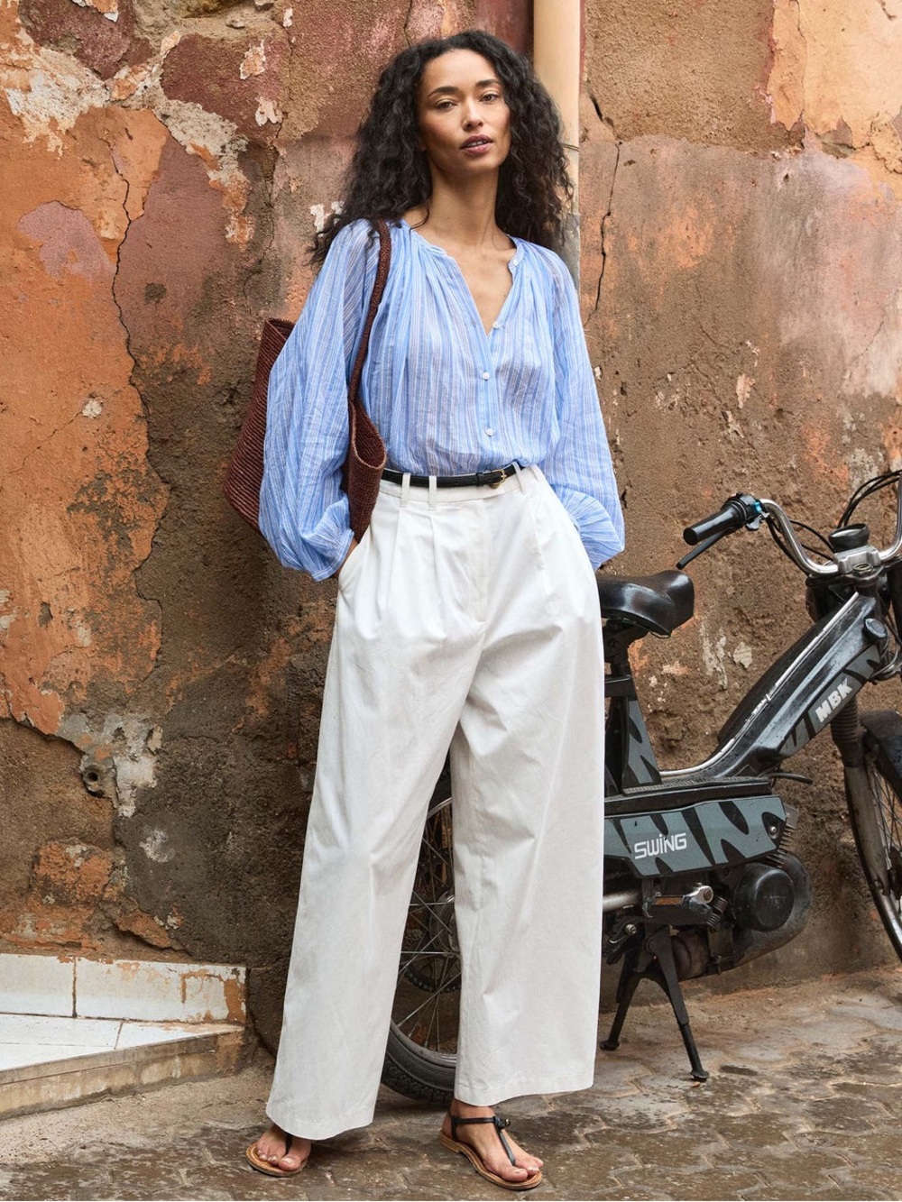DÔEN Lisa Pant in Salt 4